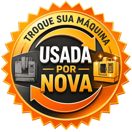 Troque sua máquina usada por nova
